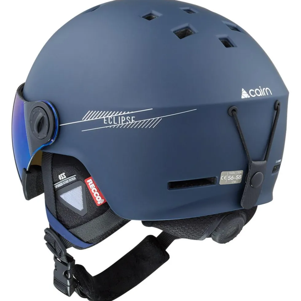 Casco con visiera Cairn Eclipse Rescue Mat Night Sky Ium