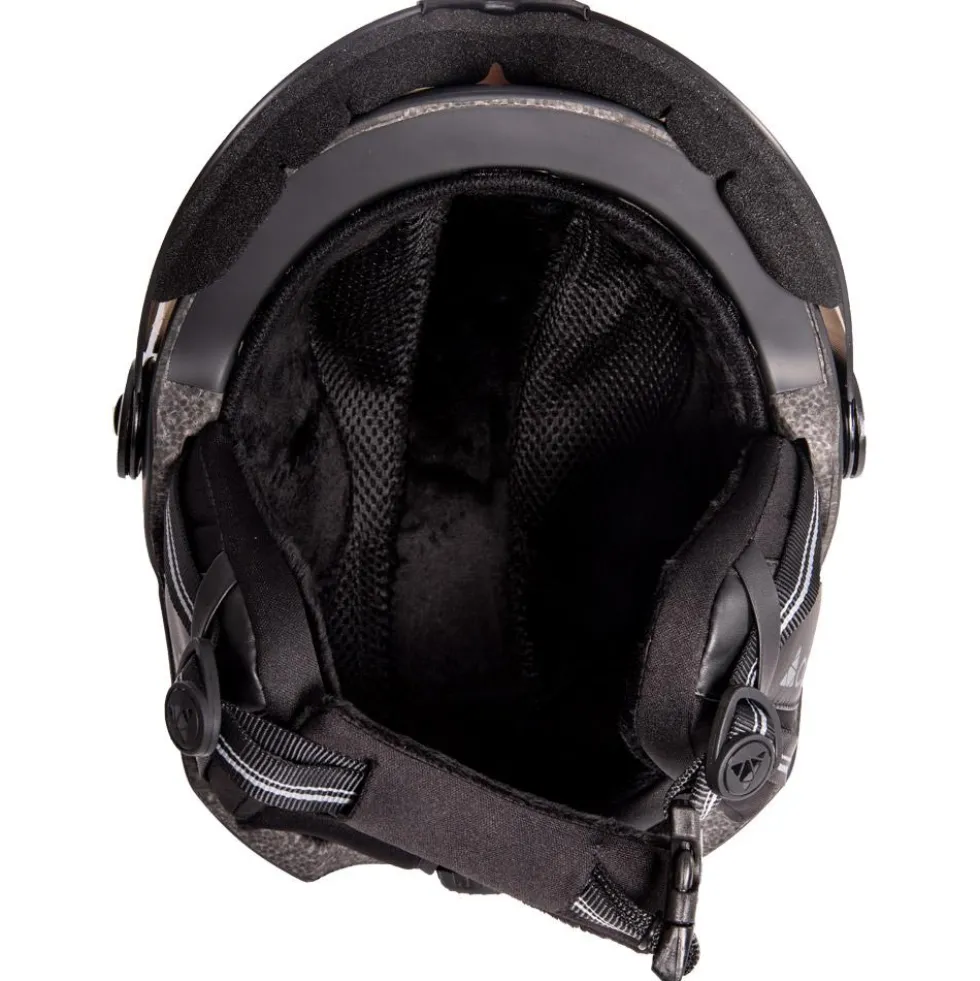 Casco con visiera Cairn Electron Visor Noir Mat