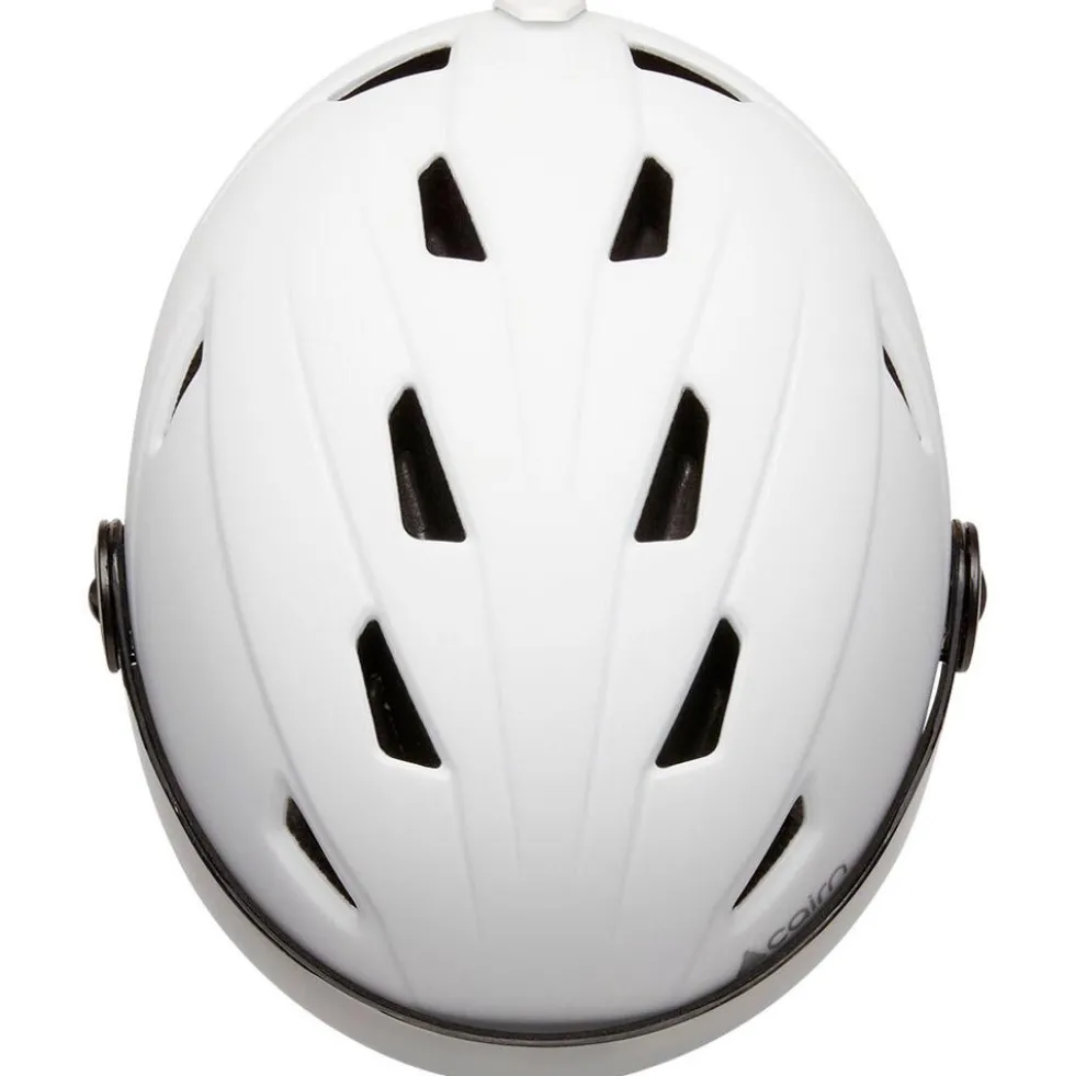 Casco con visiera Cairn Electron Visor Mat White