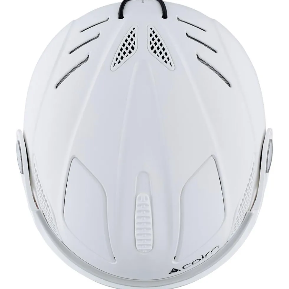 Casco con visiera Cairn Helios Evolight Nxt Mat White