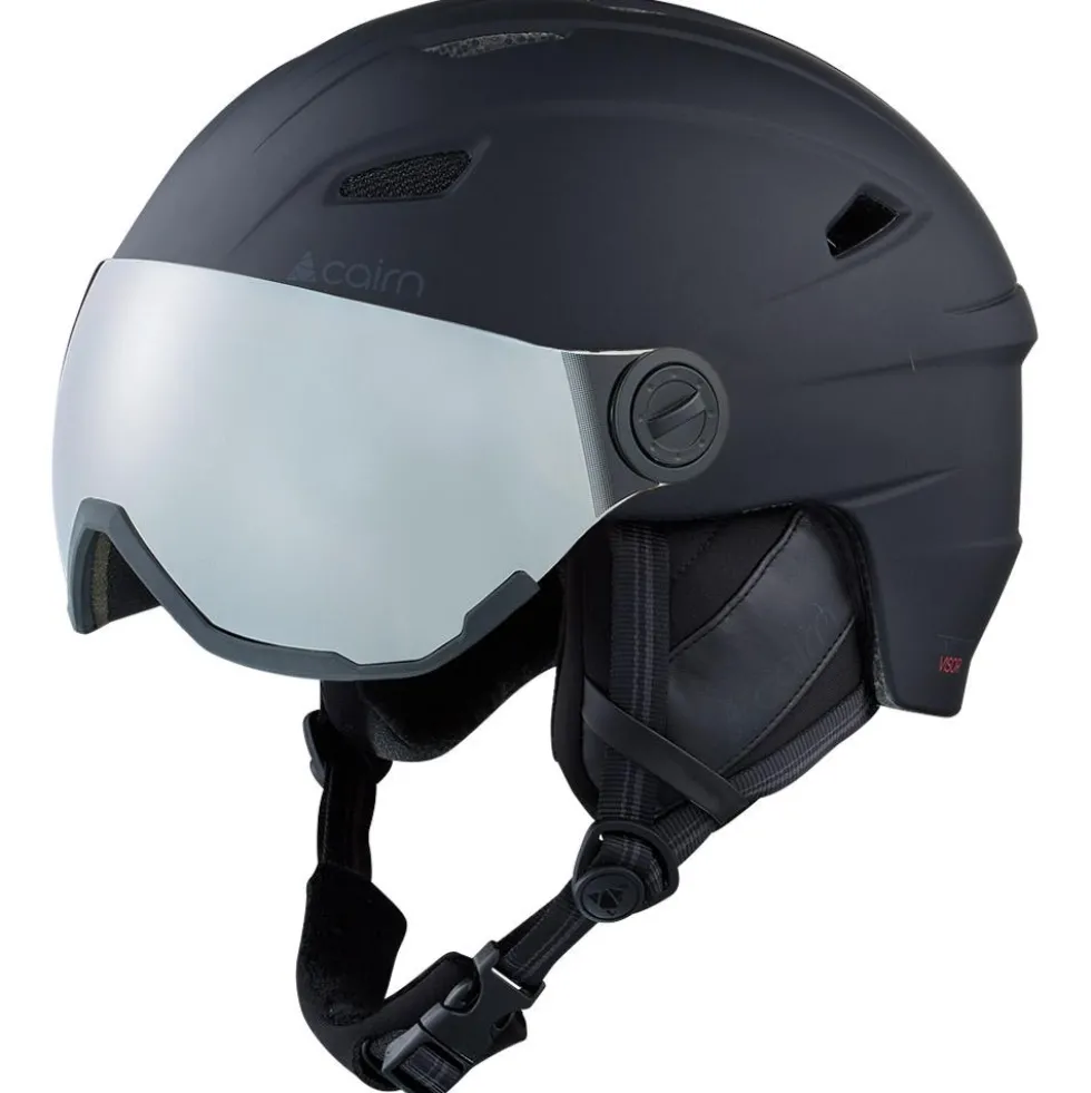 Casco con visiera Cairn Impulse Visor Mat Black