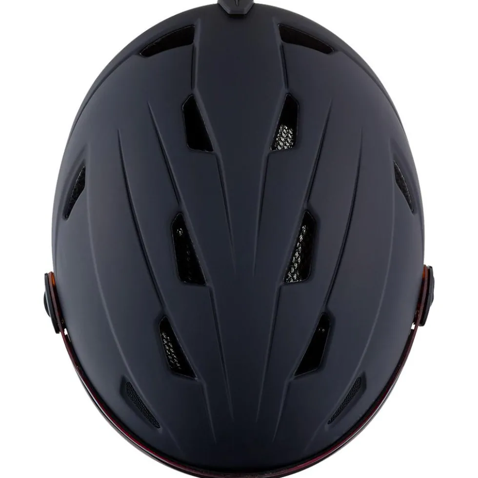 Casco con visiera Cairn Impulse Visor Mat Black