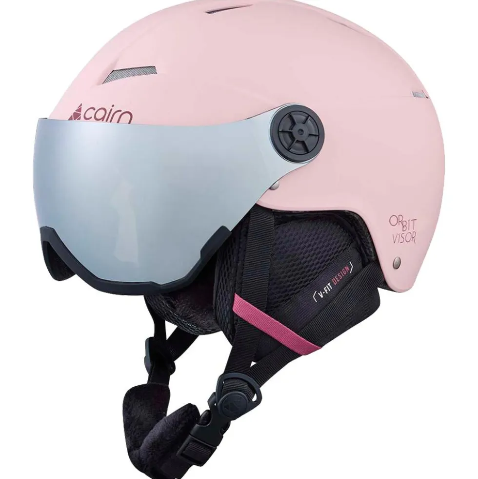 Casco con visiera Cairn Orbit Visor Powder Pink