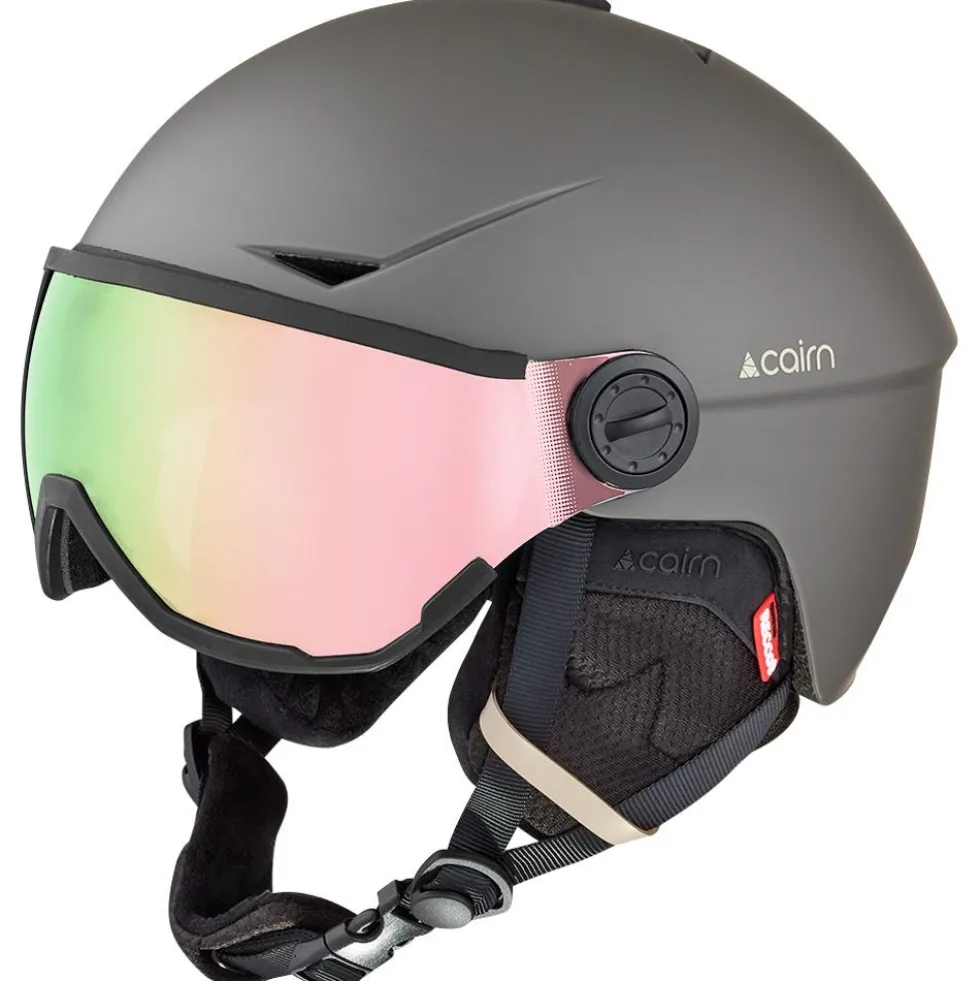 Casco con visiera Cairn Rise Visor Pure Khaki Lime