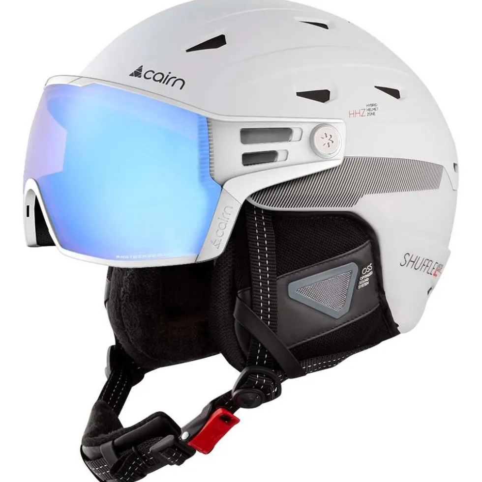 Casco con visiera Cairn Xplorer Visor Evolight White