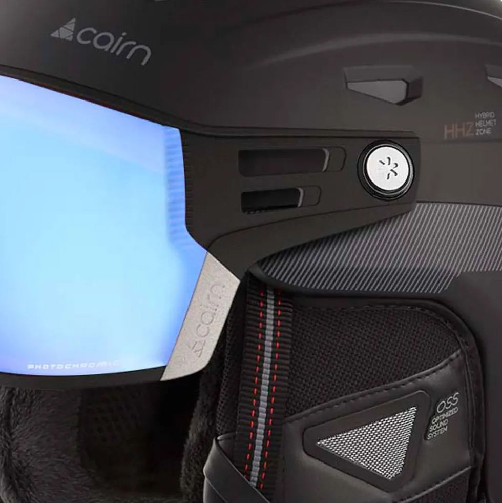 Casco con visiera Cairn Xplorer Visor Evolight Black