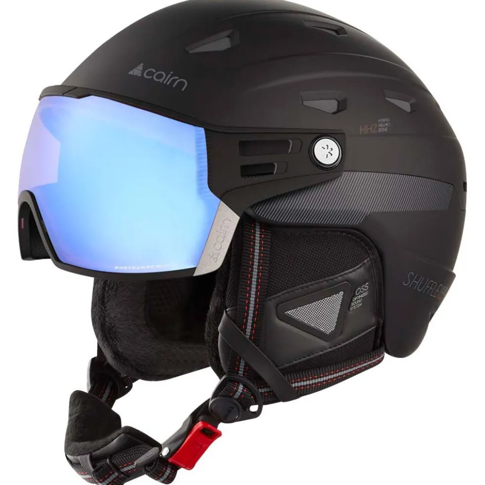 Casco con visiera Cairn Xplorer Visor Evolight Black