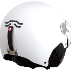 Casco con visiera Diezz Major Carbone White Carbon