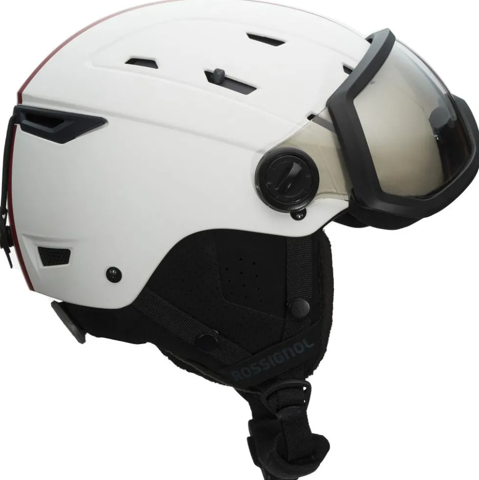 Casco con visiera Rossignol Allspeed Visor Impacts Photochromic Strato White
