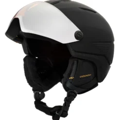 Casco con visiera Rossignol Fit Visor Impacts Women Black Orange Silver Mirror