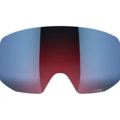 Casco con visiera Salomon Driver Prime Sigma Plus Black Poppy Red + Ice Blue
