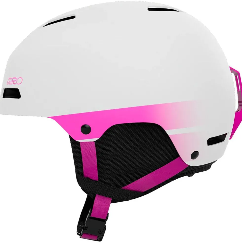 Casco Giro Ledge Fs Matte White Pink