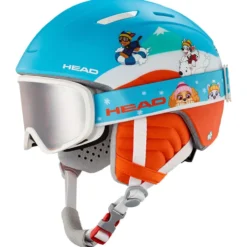 Casco Head Mojo Set Paw Silver Red