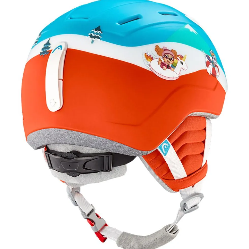 Casco Head Mojo Set Paw Silver Red