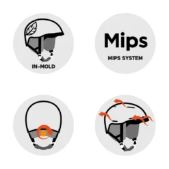 Casco Poc Pocito Obex Mips Fluorescent Orange