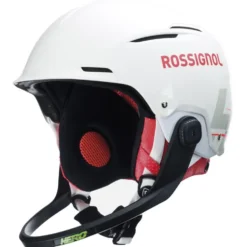 Casco Rossignol Hero Slalom Impacts + Chinguard White