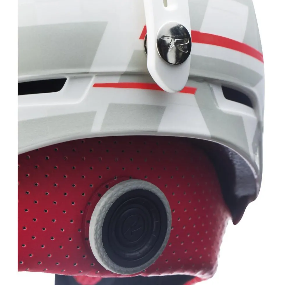 Casco Rossignol Hero Slalom Impacts + Chinguard White