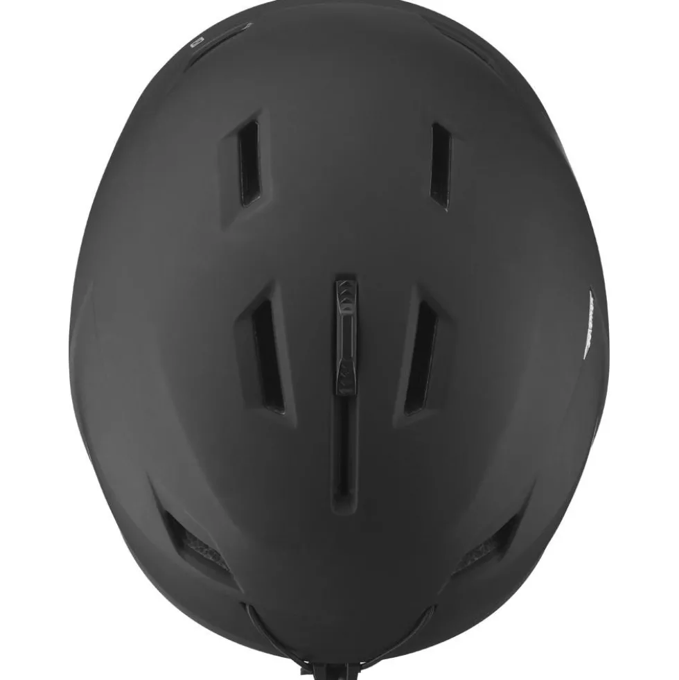 Casco Salomon Pioneer Lt Black Silver