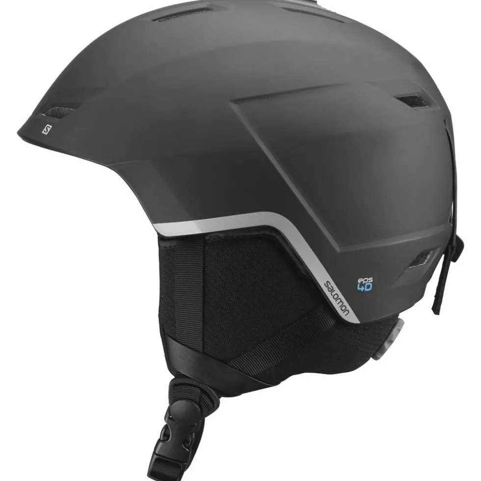 Casco Salomon Pioneer Lt Black Silver