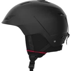 Casco Salomon Pioneer Lt Round Fit Black