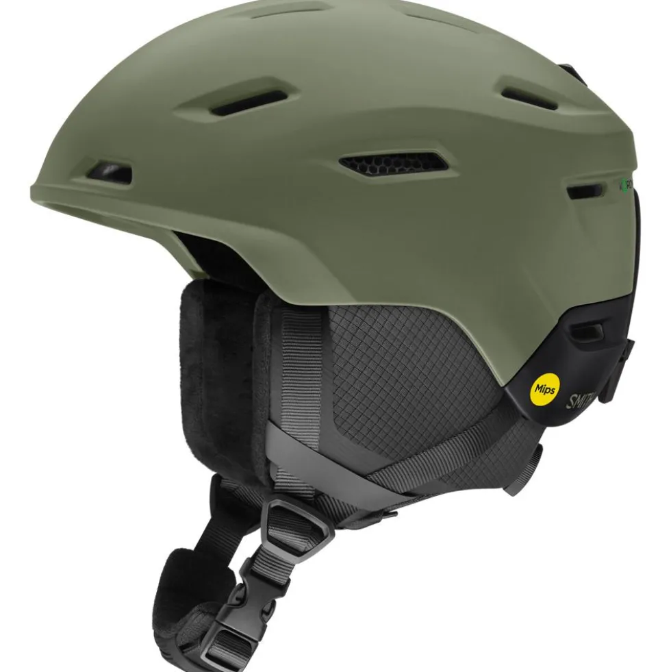 Casco Smith Descend Mips Matte Fatigue Green Black