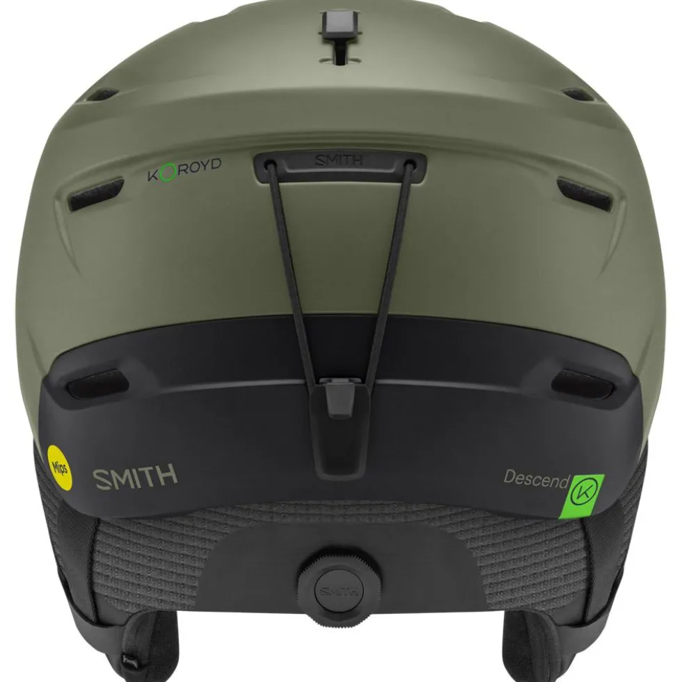 Casco Smith Descend Mips Matte Fatigue Green Black