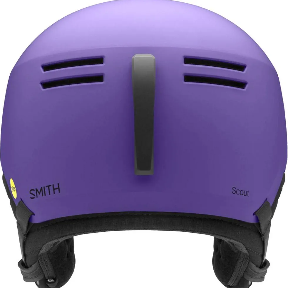 Casco Smith Scout Jr Mips Matte Neon Purple