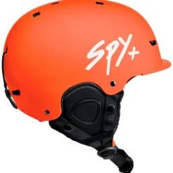 Casco Spy Lil' Galactic Mips Matte Orange Spy Ink