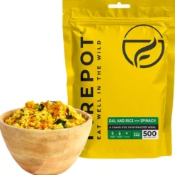 Cibo liofilizzato Firepot Dahl & Riz Aux Epinards 135 g.