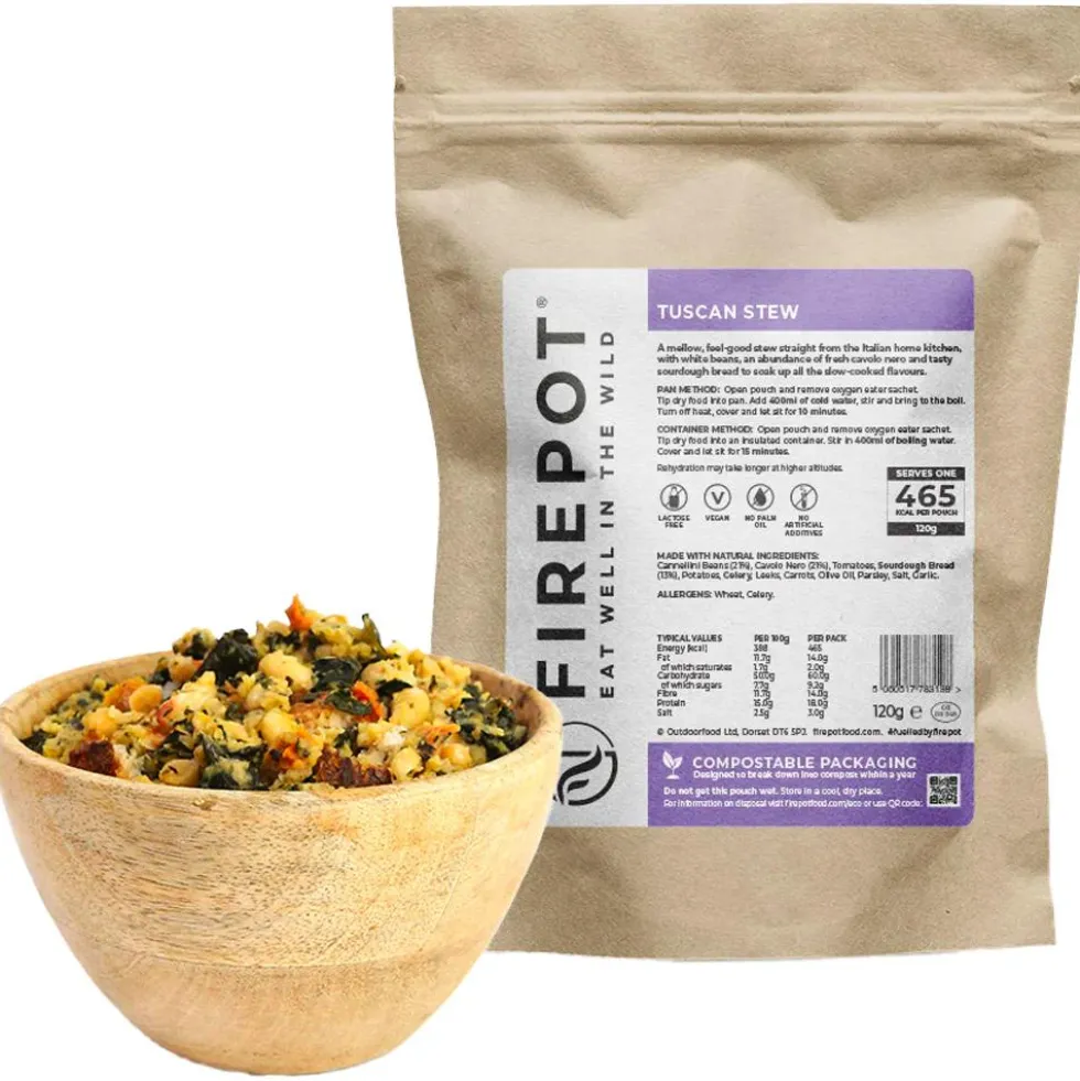 Cibo liofilizzato Firepot Légumes A La Toscane 120 g.
