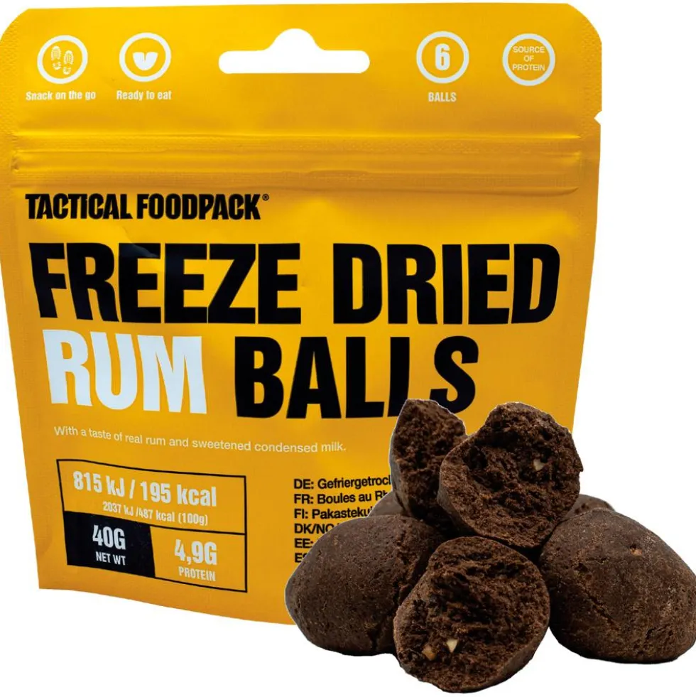 Cibo liofilizzato Tactical Foodpack Boules au rhum lyophilisées 40g