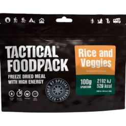 Cibo liofilizzato Tactical Foodpack Riz et Légumes 100g