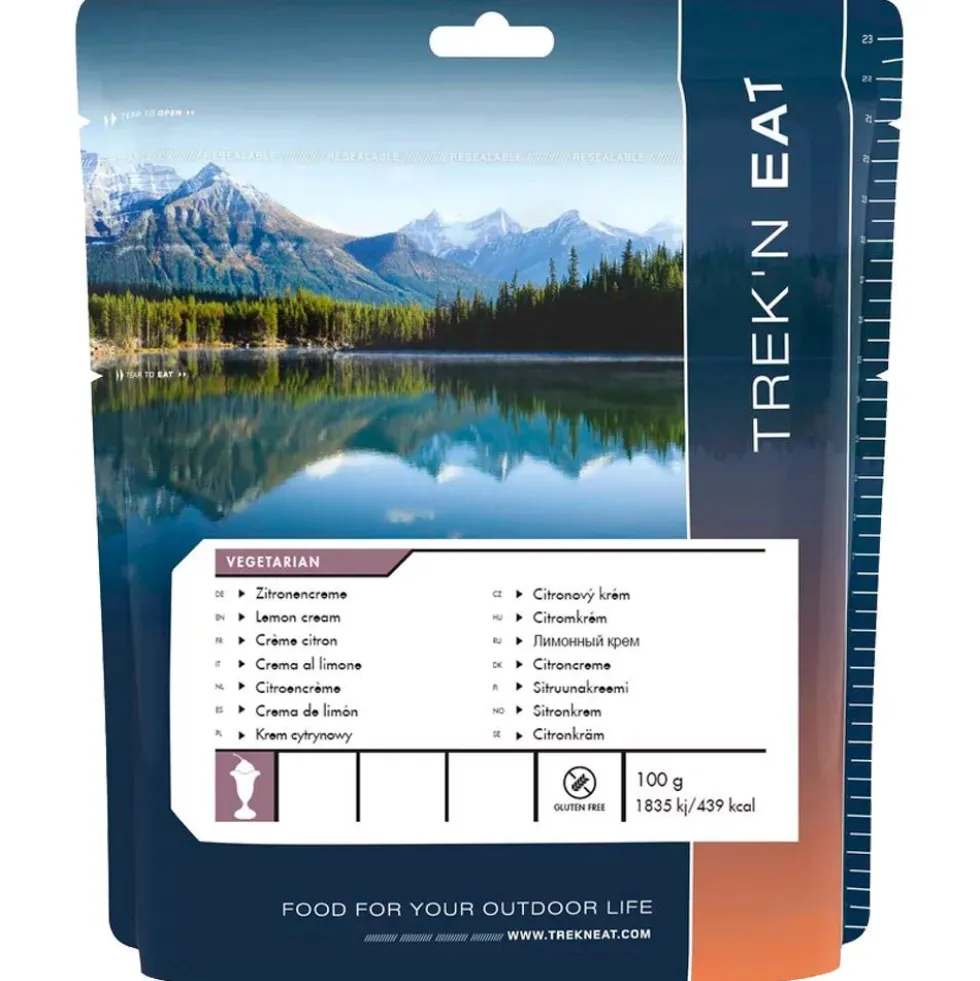 Cibo liofilizzato Trek'n Eat Crème Citron 100 g.