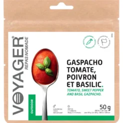 Cibo liofilizzato Voyager Gaspacho Tomate, Poivron Et Basilic 50 g.