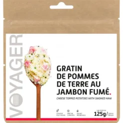 Cibo liofilizzato Voyager Gratin De Pommes De Terre Au Jambon Fumé 125 g.