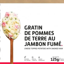 Cibo liofilizzato Voyager Gratin De Pommes De Terre Au Jambon Fumé 125 g.