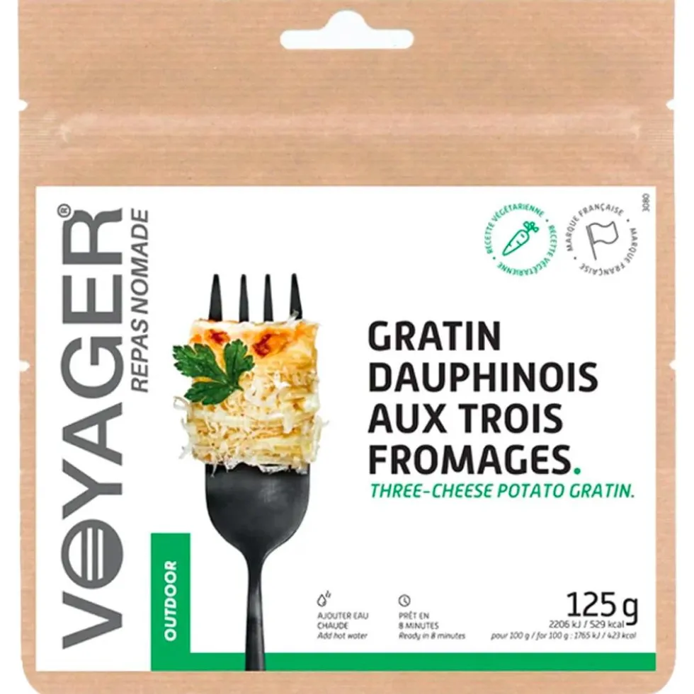 Cibo liofilizzato Voyager Gratin Dauphinois ai 3 formaggi 125 g.