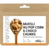 Cibo liofilizzato Voyager Muesli Pop Corn & Choco Chunks 100 g.