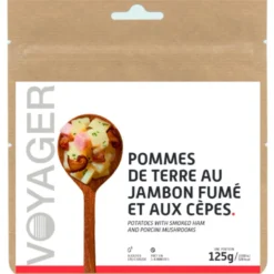 Cibo liofilizzato Voyager Pommes De Terre Au Jambon Fumé Et Aux Cèpes 125 g.
