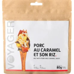 Cibo liofilizzato Voyager Porc Au Caramel & Son Riz 80 g.