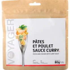 Cibo liofilizzato Voyager Pâtes & Poulet Sauce Curry 80 g.