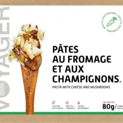 Cibo liofilizzato Voyager Pâtes Au Fromage Et Aux Champignons 80 g.