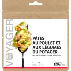 Cibo liofilizzato Voyager Pâtes Au Poulet & Aux Légumes Du Potager 120 g.