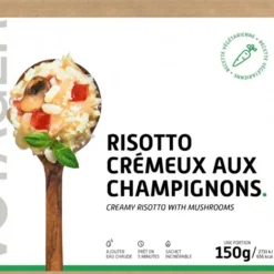 Cibo liofilizzato Voyager Risotto Crémeux Aux Champignons 150 g.