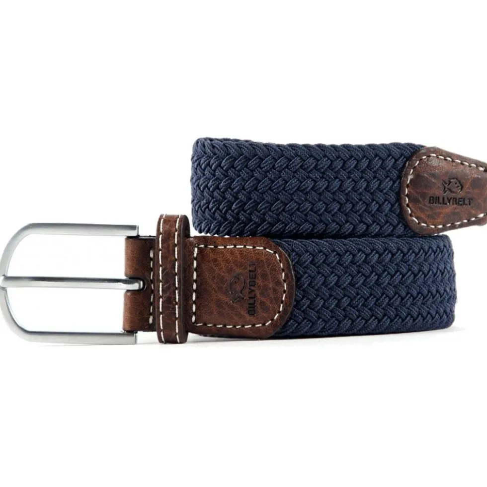 Cintura BillyBelt Tressée Bleu Ardoise