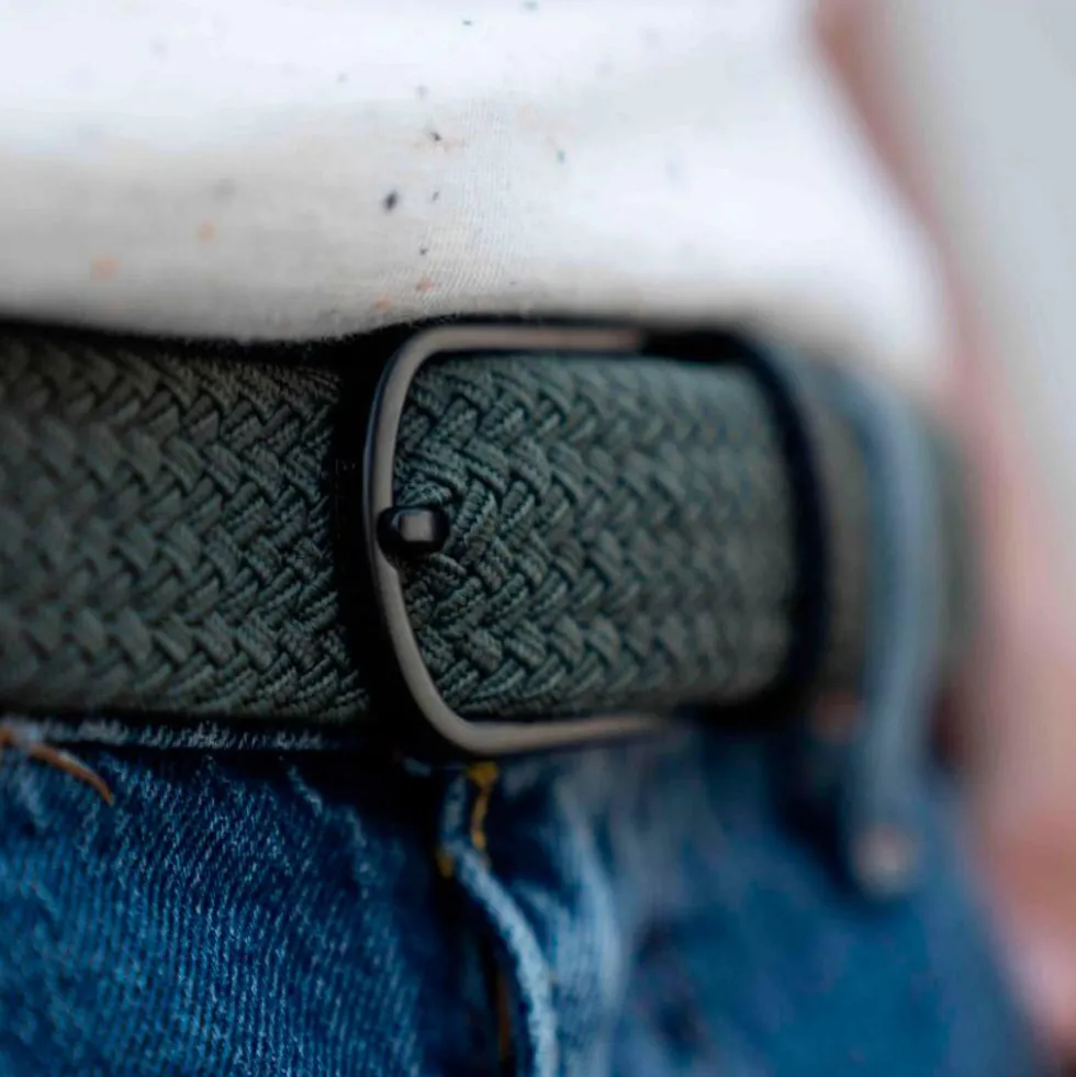 Cintura BillyBelt Tressée Dark Forest