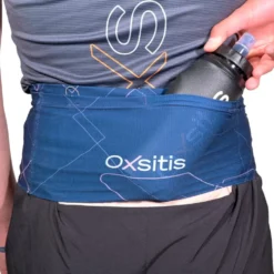 Cintura da corsa Oxsitis Slimbelt Gravity Blue Pink