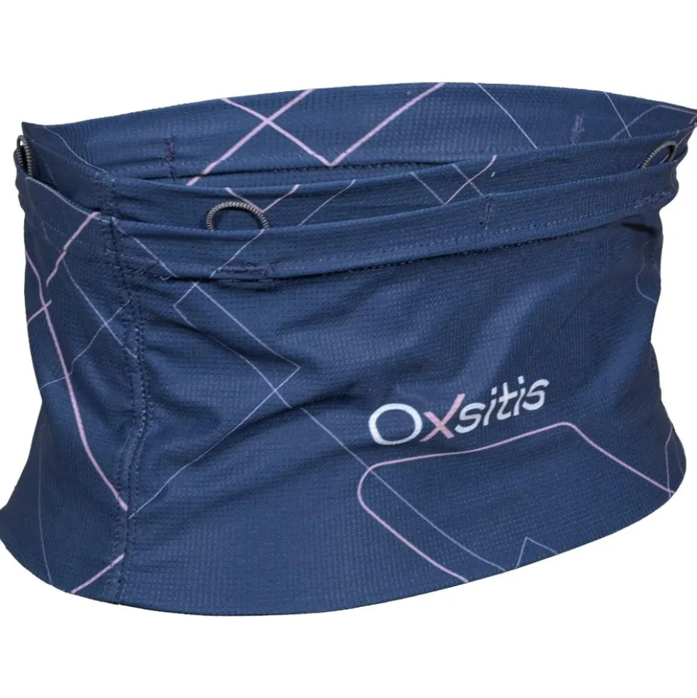 Cintura da corsa Oxsitis Slimbelt Gravity Blue Pink