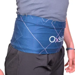 Cintura da corsa Oxsitis Slimbelt Gravity Blue Pink