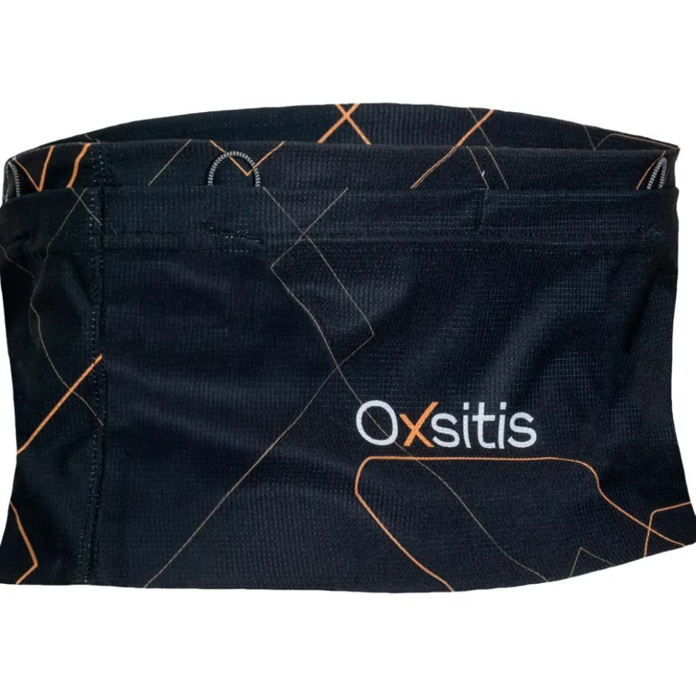 Cintura da corsa Oxsitis Slimbelt Gravity Black Orange
